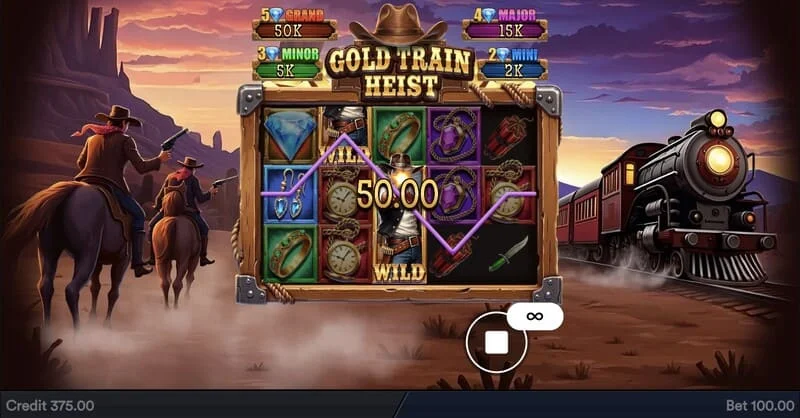 Gold Train Heist - ödeme tablosu ve madeni para değerleri